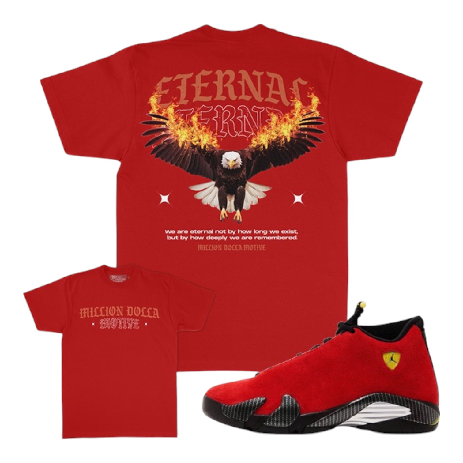 MILLION DOLLA MOTIVE: Eternal Eagle SS Tee